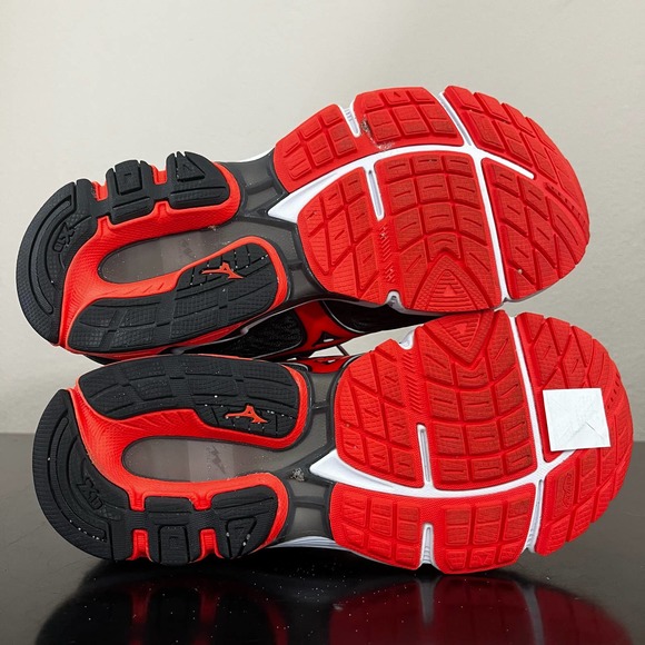 Mizuno Wave Inspire 13 Size 8 Gray Orange Athletic Running Shoes Women's US - Picture 9 of 11